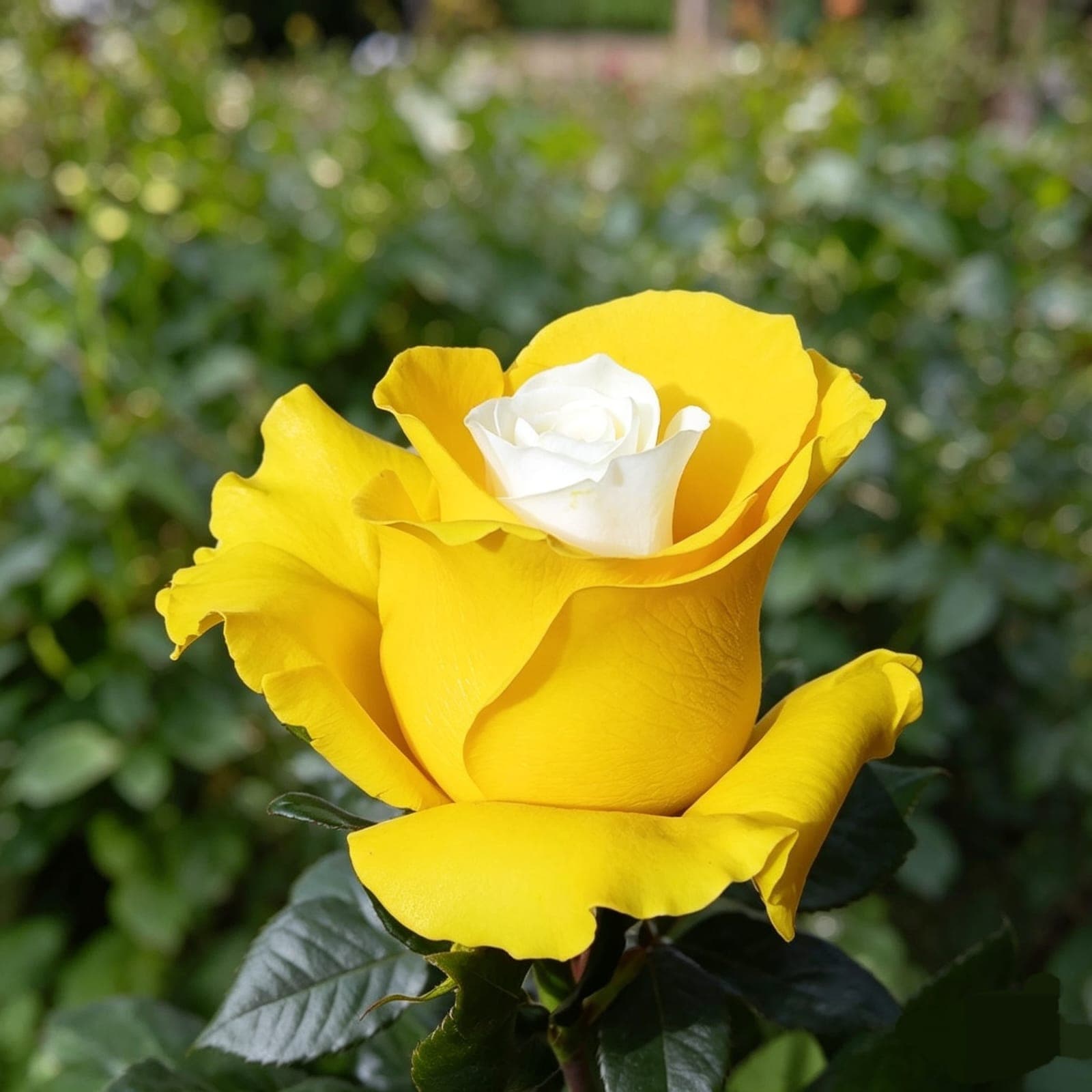 Snow Sun Rose